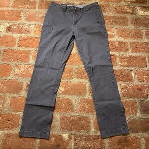 Wallin & Bros Men’s Straight Casual Flat Front Pants Grey 32x32